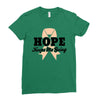 Hope Keeps Me Going Ladies Fitted T-Shirt