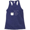 if you like coffee Racerback Tank