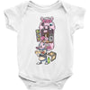 piggy pizza Baby Onesie