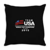 usa world cup champions Throw Pillow
