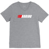 boring (nascar) V-Neck Tee
