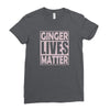ginger lives matte Ladies Fitted T-Shirt