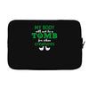 my body is not a tomb! Laptop sleeve
