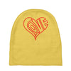 love heart outline valentine's day Baby Beanies
