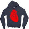 heart Zipper Hoodie