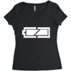 baterai Women's Triblend Scoop T-shirt