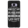 And 8th Day God Look Down So God Made A Leo Guy, Nice, Made, Look, Goo Samsung Galaxy S8 Plus