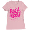 rock music r2 Ladies Fitted T-Shirt