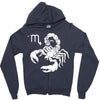 scorpio zodiac Zipper Hoodie
