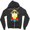 luffy en minion Zipper Hoodie