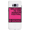 welcome to the horizon festival Samsung Galaxy S8 Plus Case