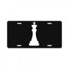Chess King and Pawn License Plate