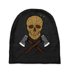 skull wood Baby Beanies