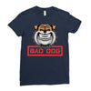 bad dog 2 Ladies Fitted T-Shirt
