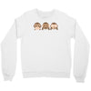 new! monkey Crewneck Sweatshirt