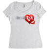 Come Baby Women's Triblend Scoop T-shirt