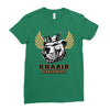 khabib nurmagomedov bear Ladies Fitted T-Shirt