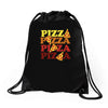 pizza forever Drawstring Bags