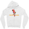 cracka' please Zipper Hoodie