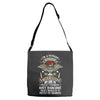 I'm A Veteran Granddad T Shirt Adjustable Strap Totes