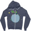 little fresh prince Zipper Hoodie