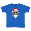 santa skull and crossbones Toddler T-shirt