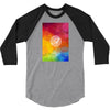 letter a  initial 3/4 Sleeve Shirt
