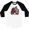 mutant v mutant 3/4 Sleeve Shirt