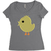 chicken baby Women's Triblend Scoop T-shirt
