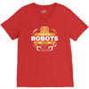 vote robots V-Neck Tee