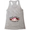 October Peeking Out Asian Baby Girl Racerback Tank