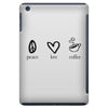 peace love coffee iPad Mini
