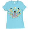 sea the symmetry Ladies Fitted T-Shirt