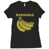 bananas Ladies Fitted T-Shirt