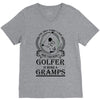 Golfer Gramps V-Neck Tee