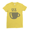 coffee (2) Ladies Fitted T-Shirt