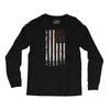 Vintage Usa Flag Long Sleeve Shirts