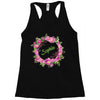 Floral Baby Name Racerback Tank