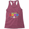 loco coco skul Racerback Tank