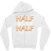 half man half badger Zipper Hoodie