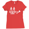 follow the leader Ladies Fitted T-Shirt