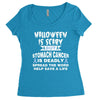 halloween is scary but stomach cancer is deadly spread the word lep sa Women's Triblend Scoop T-shirt