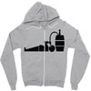 drink beer Zipper Hoodie