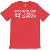 my blood type is coffee T-Shirt
