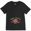 August Peeking Out Baby Boy V-Neck Tee