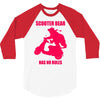 bear has no rules 3/4 Sleeve Shirt