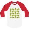 reduce, reuse, reargyle 3/4 Sleeve Shirt