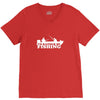 id rather be fishing V-Neck Tee