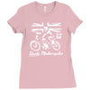 rusty motorcycles Ladies Fitted T-Shirt