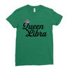 queen libra Ladies Fitted T-Shirt